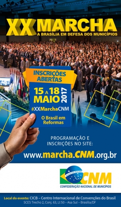 Prefeitos se preparam para a XX Marcha a Brasília