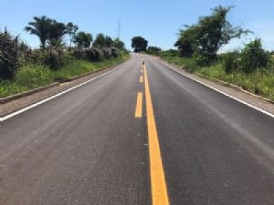 Estado concluiu reconstrução de 26 quilômetros entre Indiavaí e Figueirópolis